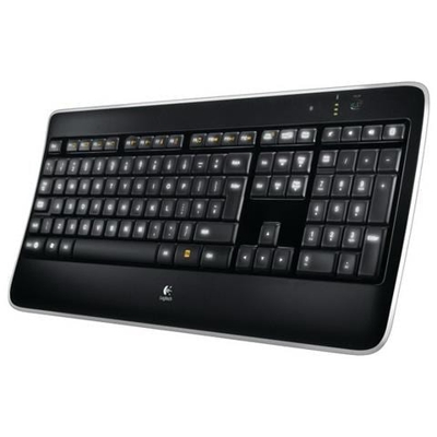 K800 RF Wireless QWERTY International EER Nero tastiera