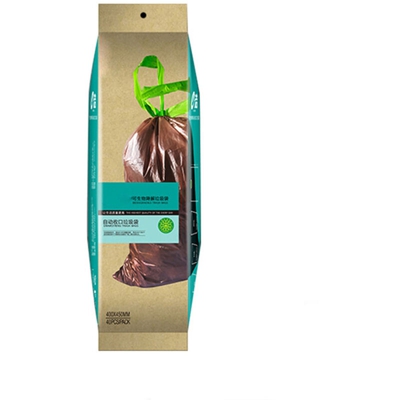 Asupermall - Sacchetti di immondizia degradabili 40Pcs Sacchetti di immondizia Sacchetti di immondizia Sacchetto di plastica con coulisse Ricarica