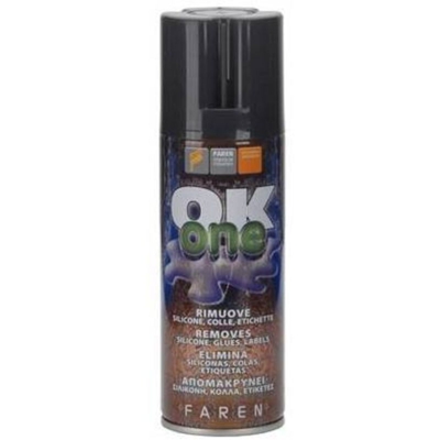 SPRAY RIMUOVI SILICONE E COLLE 'OK ONE' 200 ML 200 ml