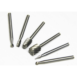 Farneed - Kit Frese 6 Pz Dremel Drimel Mini Trapano 3 Mm Hss Metallo Acciaio Alta Velocita precio