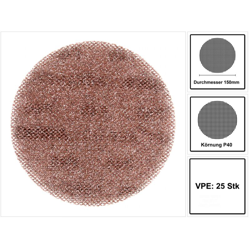 Disco 150 Millimetri per Levigatura Abranet Mirka | 40 - 25 pacco precio