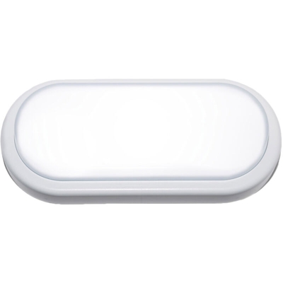 Applique segnapassi LED lampada plafoniera parete muro IP54 18W 230V luce 4000K