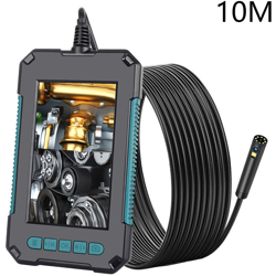 Doppia fotocamera P40 con endoscopio ad alta definizione con schermo a colori IPS da 4,3 pollici, obiettivo 8 + 1 LED da 8 mm di diametro - obiettivo en oferta