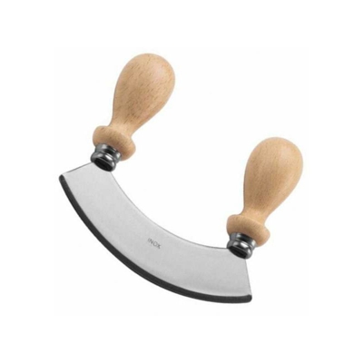 Machieraldo Gustavo - MEZZALUNA INOX M/CI LEGNO CALDER