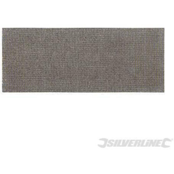 Silverline Fogli in rete abrasivi a fissaggio strappo 115 x 230 mm 10 pz en oferta