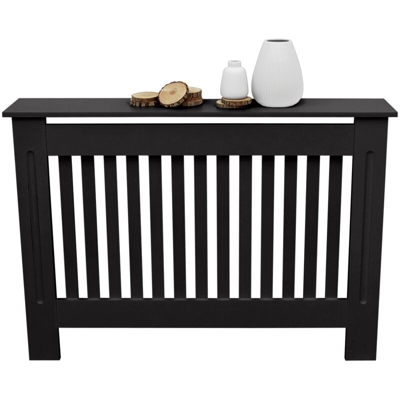 Copertura termoarredo protezione bianco stile casa di campagna MDF 112x19x82 cm