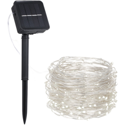 Stringa leggera, Stringa di luce a filo di rame solare, 8 modalita di effetti di luce en oferta