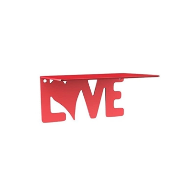 REGGIMENSOLA LOVE 14 IN ACCIAIO ROSSO - Bolis Italia