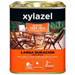 Olio di teak a lunga durata 750 ml Teak chiaro - Teak chiaro - Xylazel características