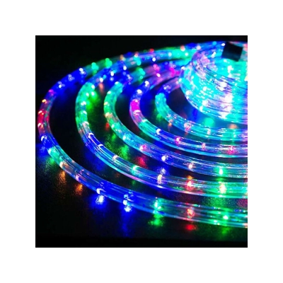 Tubo luminoso LED orizzontale Ø 13 mm 10 metri Multicolor 4502506X - Wimex