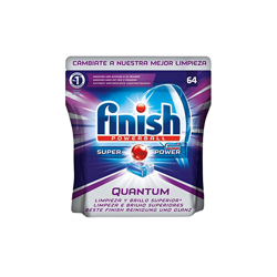 Pasticche per Lavastoviglie Quantum (64 Unità) - Finish precio