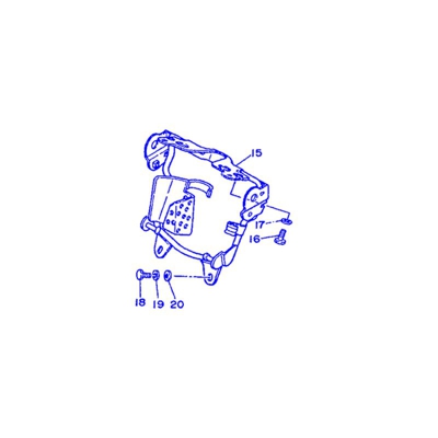 1NN-F3174-00-00 faro staffa DT50 / 80 '86 / 88 - Yamaha