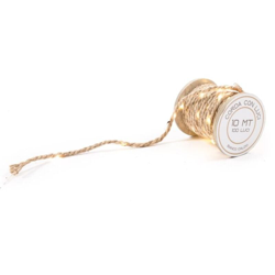 Bobina 10 metri bianco caldo en oferta