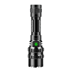 Drillpro - Torcia LED portatile impermeabile CLAITE 18650 5 modalità Torcia LED da 1600 lumen Torcia da caccia da campeggio ricaricabile USB características