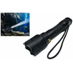 Torcia subacquea a led ricaricabile impermeabile batteria 8800 mAh pesca características