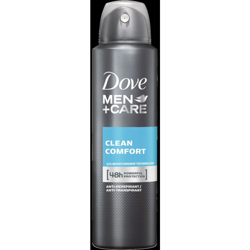 MEN CARE DEODORANTE SPRAY 150 ML CLEAN COMFORT - Dove precio