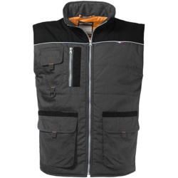 Gilet Invernale con Cerniera modello Morgan Colore Grigio e Nero en oferta