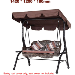 Brown, aggiornare 210D top tenda da sole | 1420 * 1200 * 180mm - 1420 * 1200 * 180mm precio