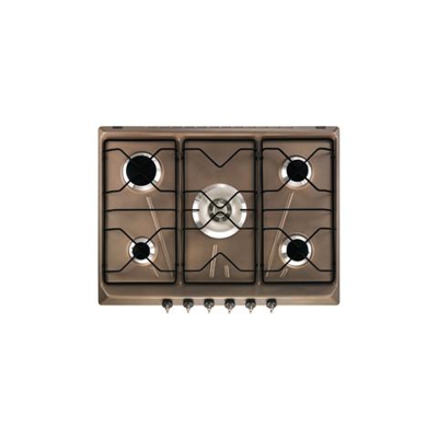 Piano Cottura SRV876RA5 a Gas Serie Coloniale 5 Fuochi Gas Colore Rame