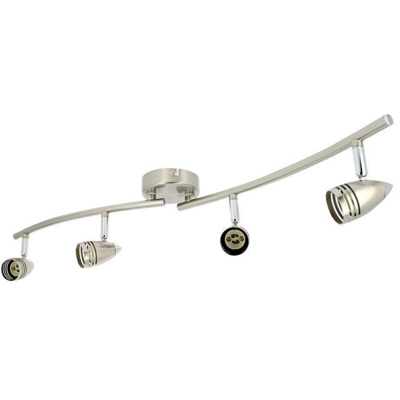 Arum Lighting - Spot Lampada da soffitto orientabile 4 teste GU10 COLUMBUS