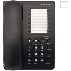B&s - Telefono fisso da tavolo display vivavoce con tasti grandi casa ufficio 6001 características