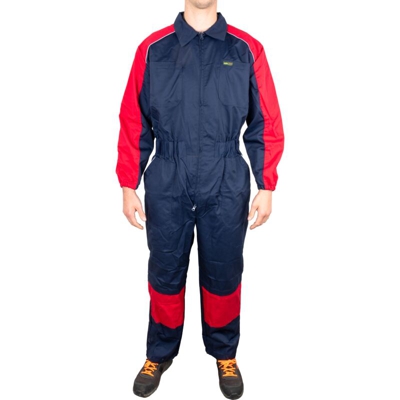 Tuta Da Lavoro Bicolore Multitasche In Cotone Gr 200 L Xl Xxl Xxxl (25686V) Xxxl (25687)