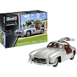 Automodello in kit da costruire 07657 Mercedes Benz 300 SL 1:12 - Revell características