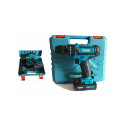 Topolenashop - trapano avvitatore a batteria litio a percussione 26V doppia batteria + valigia precio