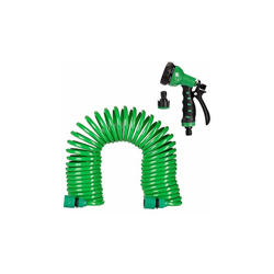 Tubo da Giardino con Doccia Allungabile Fino a 10 m a Spirale 7 Tipi di Getto características