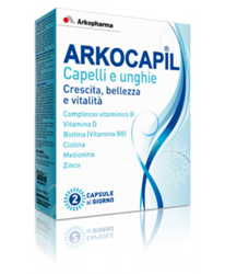Arkocapil Capelli E Unghie Integratore Alimentare 3x30 Capsule precio