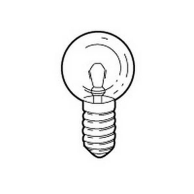 Legrand lampadina bassa 060 931 E10 - 3.6 V - 1 A - 3,6 W