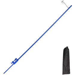 Supporto per luce da campeggio pieghevole in lega di alluminio blu características