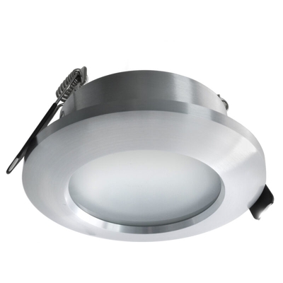 Zeitnet Inc. - Porta faretto tondo orientabile incasso vetro opaco 68mm supporto lampade GU10