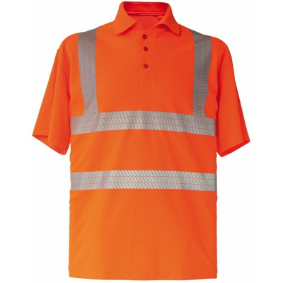 Broken Reflex Polo Shirt - Broken Reflex Polo Shirt100%P | XL - NEUTRO (SENZA PERSONALIZZAZIONE) - Orange (O) - Orange