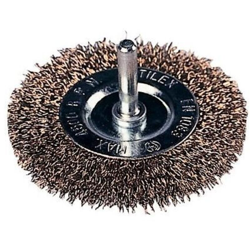 Maurer - Spazzola a Disco per Trapano Filo acciaio 0,3 mm ? 75X10 mm Gambo 6 mm precio