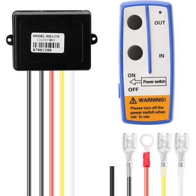Verricello elettrico DC 12V400A set di verricelli elettrici con rel