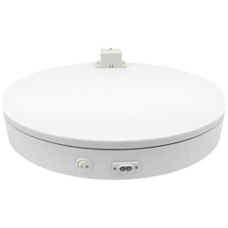 Base girevole elettrica 50 cm bianco con spina precio
