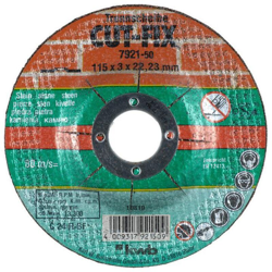 Kwb Cut-Fix Disco da Taglio Adatto per Pietra Diametro della Ruota 11.5cm Diametro del Foro 2.2cm Spessore 3mm características