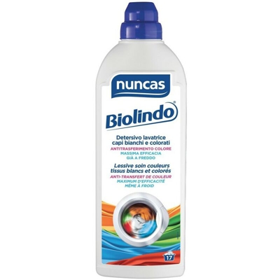Detersivo Biolindo Capi Colorati 1 L Nuncas