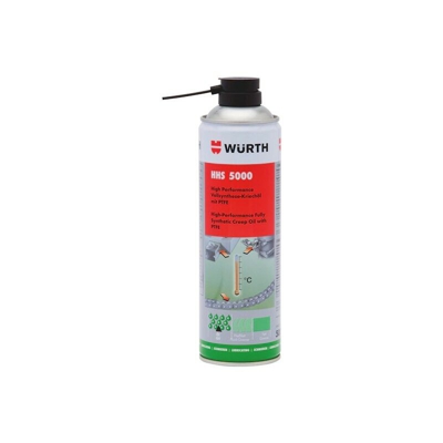 Lubrificante adesivo HHS 5000 spray 500 ml 08931063 Wurth