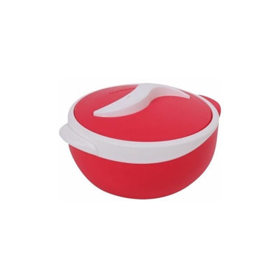 Casa Collection - Contenitore Casseruola Termica 1500 Ml Bianco/Rosso
