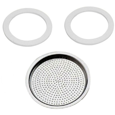 Machieraldo Gustavo - GUARNIZIONI Pz 2 + FILTRO MOKA Tz 1 XTRA