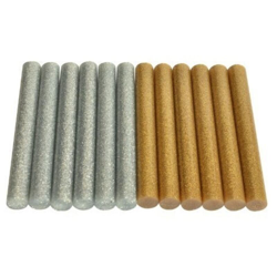 Colla a caldo 11,3x100 mm colorata oro/argento pz 12 stanley precio