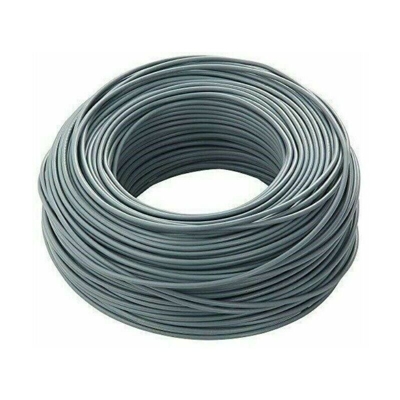 Elettro - Filo cavo elettrico unipolare 1x6 mmq 6 fs17 cordina varie misure e colori lunghezza: 30 metri colore: grigio