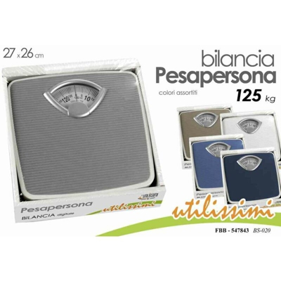 Bilancia Persapersona Meccanica Kg.125 Col.Ass.