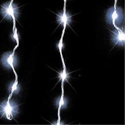 ICICLE Neve Tenda a LED Prolungabile 5 metri Bianco - WIM 4501906X