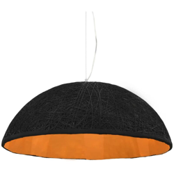 Lampada a Sospensione Nera e Oro ?70 cm E27 - Multicolore - Youthup características