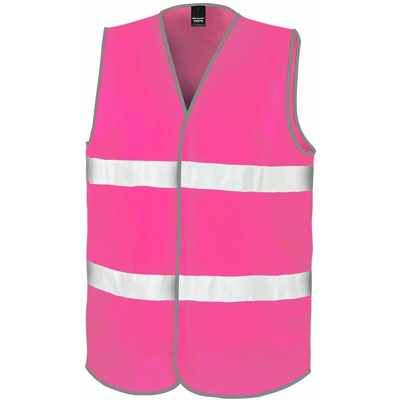 Core Enhance Visibility Vest - RESULT GILET HI-VIZ 100% P. | NEUTRO (SENZA PERSONALIZZAZIONE) - L/XL - pink (PINK) - Pink