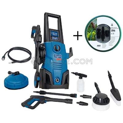 Idropulitrice Elettrica 135 Bar 230v 1600w Hce1600 + Tubo 20 M