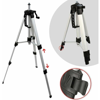 Tools - Cavalletto Treppiedi Supporto .telescopico Per Macchina Fotografica 142 Cm